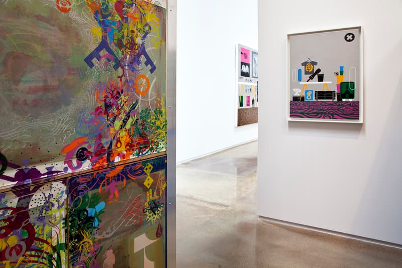 Ryan McGinness Opens metadata at KOHN GALLERY
