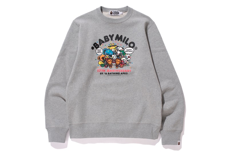 A BATHING APE BABY MILO 17th Anniversary Collection