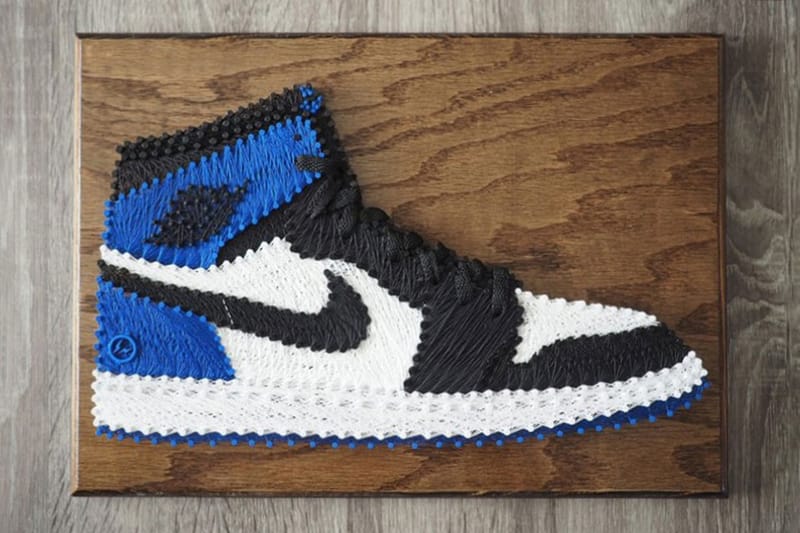 SoleStitches Recreates Iconic Sneakers With Intricate String Art