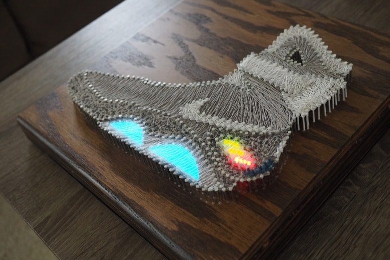 Solestitches Makes Sneaker String Art