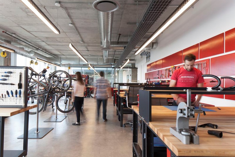 SRAM Chicago Is the World's Most Bike-Friendly Office