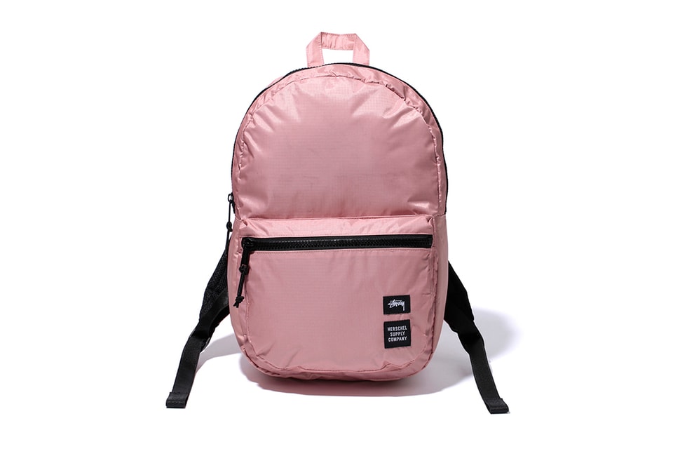 herschel and stussy backpack Stssy This backpack stands out for its large main compartment Herschel Supply Co for Stussy