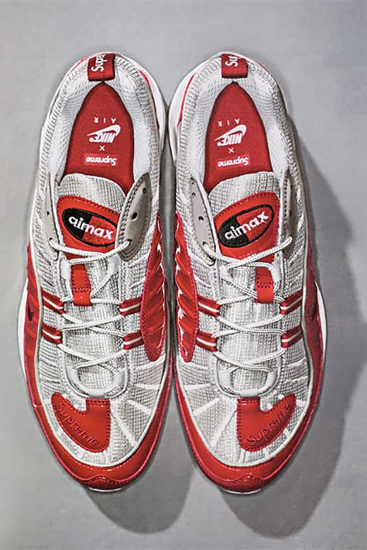 Supreme X Nike Air Max 98 Colors Hypebeast Supreme X Nike Air Max 98 Colors Hypebeast