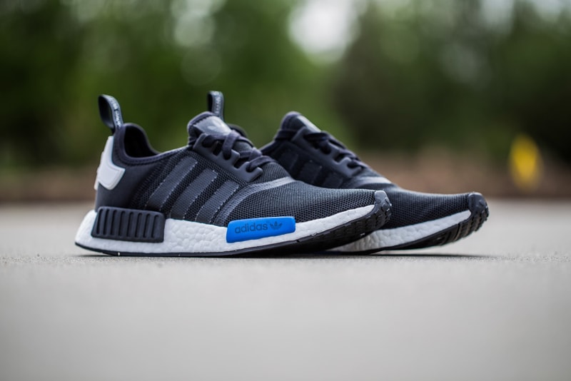 adidas NMD Mesh Black Onix Grey Navy Sneakers