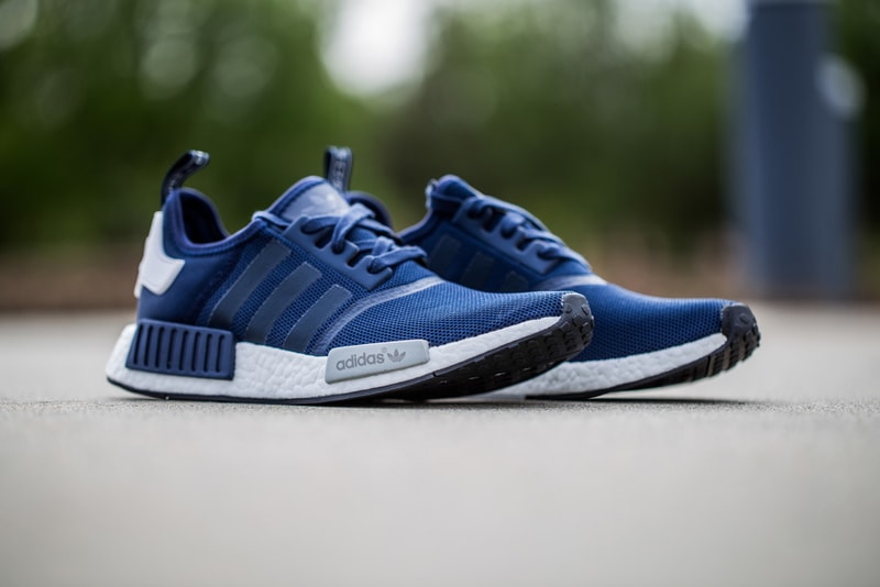 adidas NMD Mesh Black Onix Grey Navy Sneakers