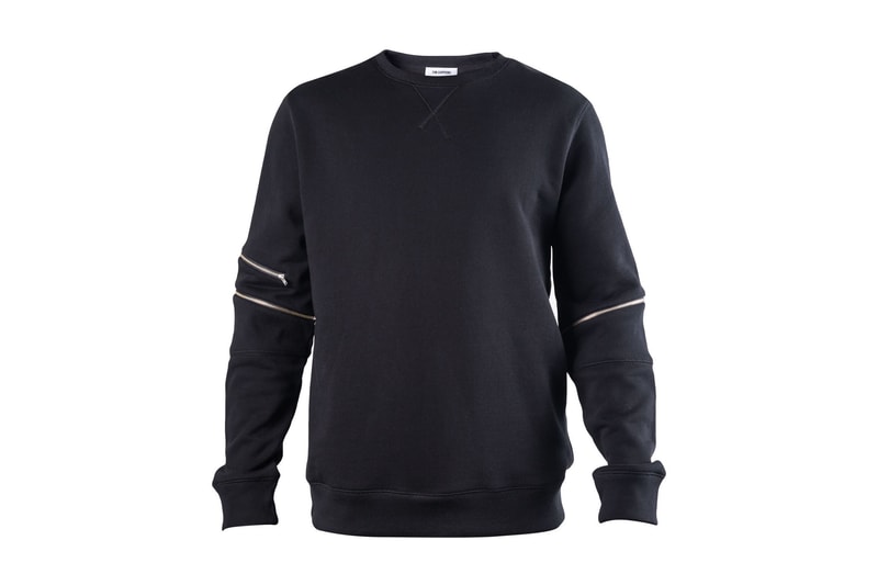 Tim Coppens Core Zipper Crew Black Sweater