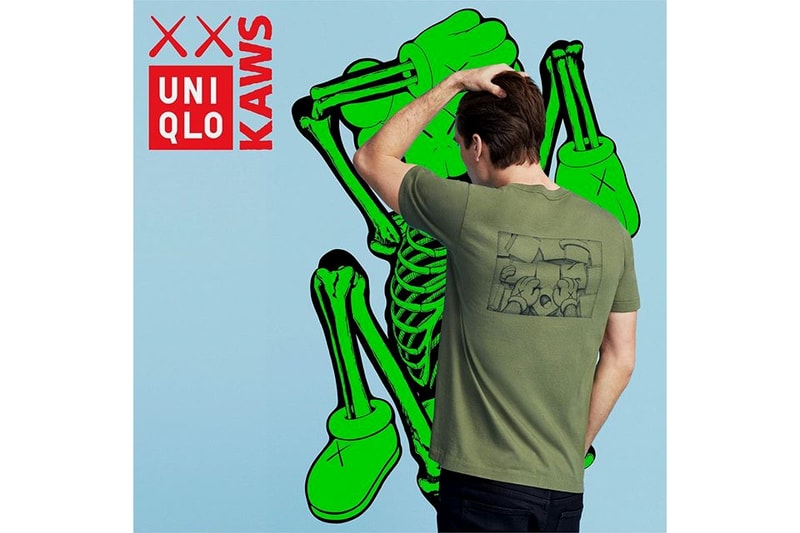First Look at Uniqlo UT and KAWS Collaboration Collection 