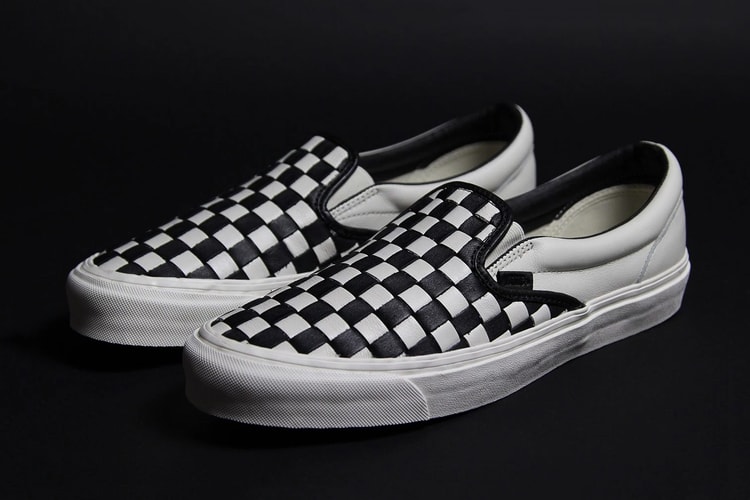 Vans Celebrates 50 Years With a Premium Woven Checkerboard Slip-On