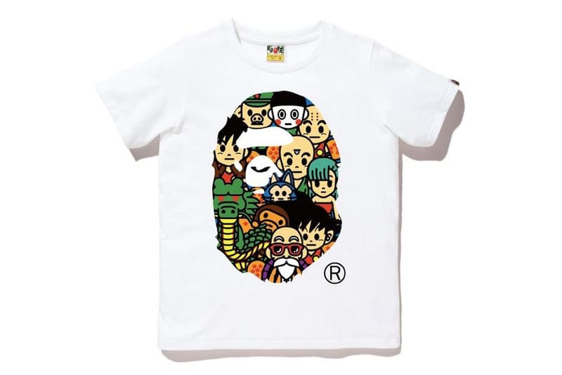 A Bathing Ape X Dragon Ball Collection Hypebeast