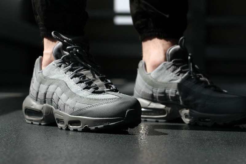 Nike Air Max 95 Cool Grey Sneaker Closer Look