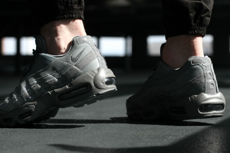 Nike Air Max 95 Cool Grey Sneaker Closer Look