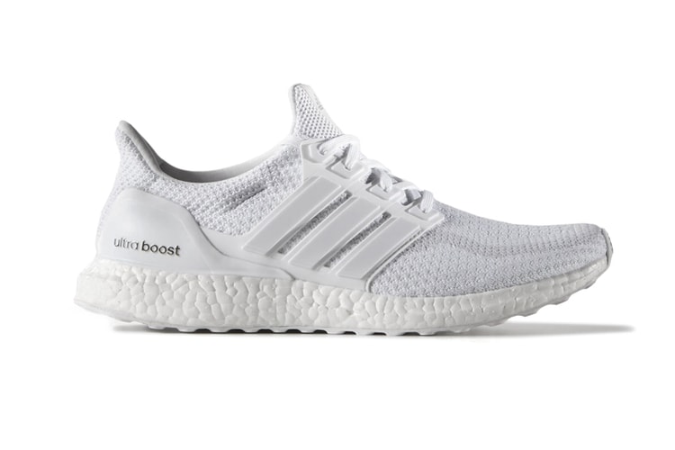 adidas Drops Another Run of Triple-White Ultra Boosts