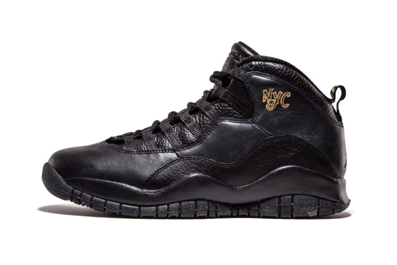 all black jordan 10 nyc