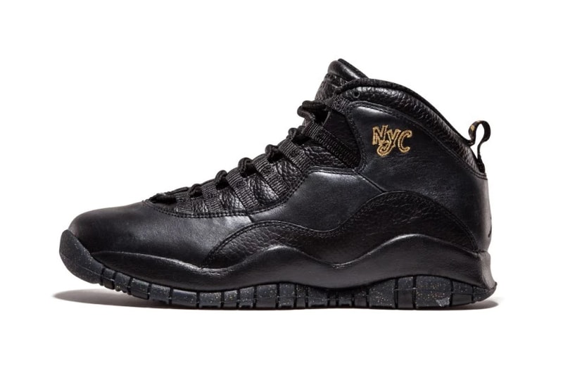 Jordan Brand's "City Pack" Rolls On With the Air Jordan 10 "NYC"