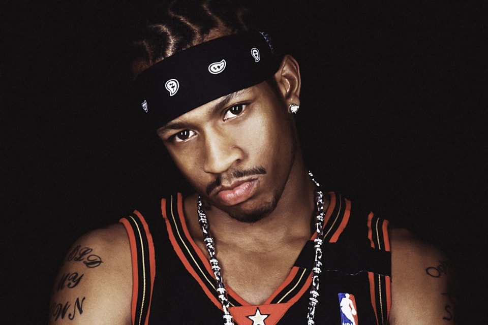 Allen Iverson - '06 / '07 blue jersey Poster by Unknown at