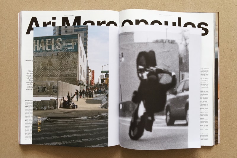 Ari Marcopolous Chaos Zine Inside HERO Magazine