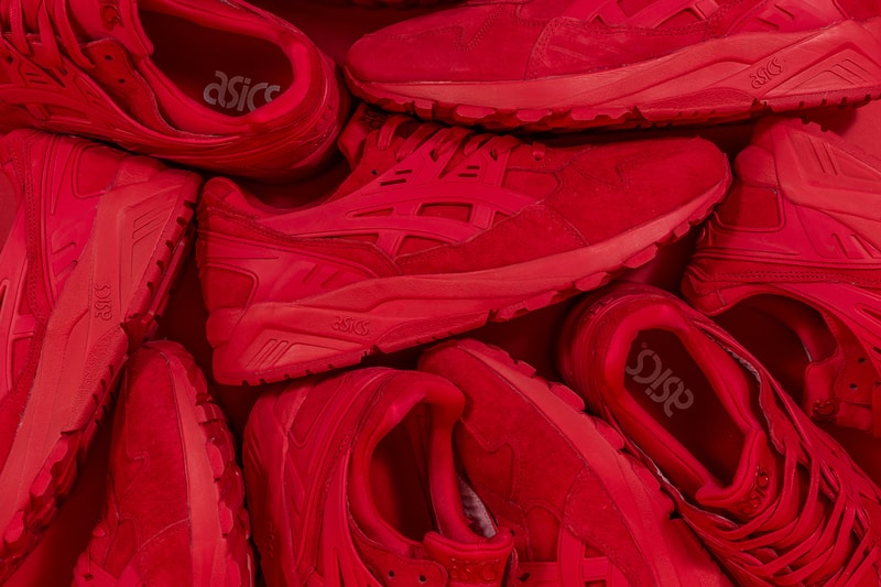 Packer Shoes Is Dropping An Exclusive "Triple Red" ASICS GEL-Kayano Trainer