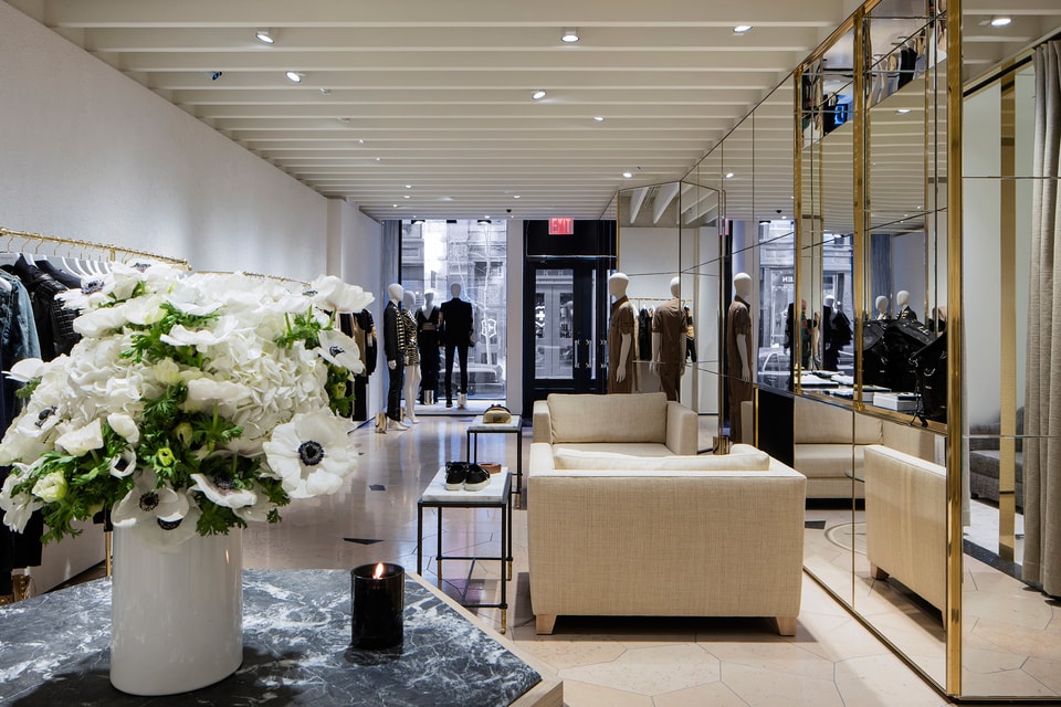butik Uenighed Kredsløb Balmain Opens New York Flagship Store | Hypebeast