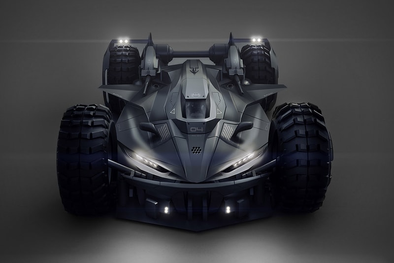Encho Enchev Imagines the Batmobile of the Future