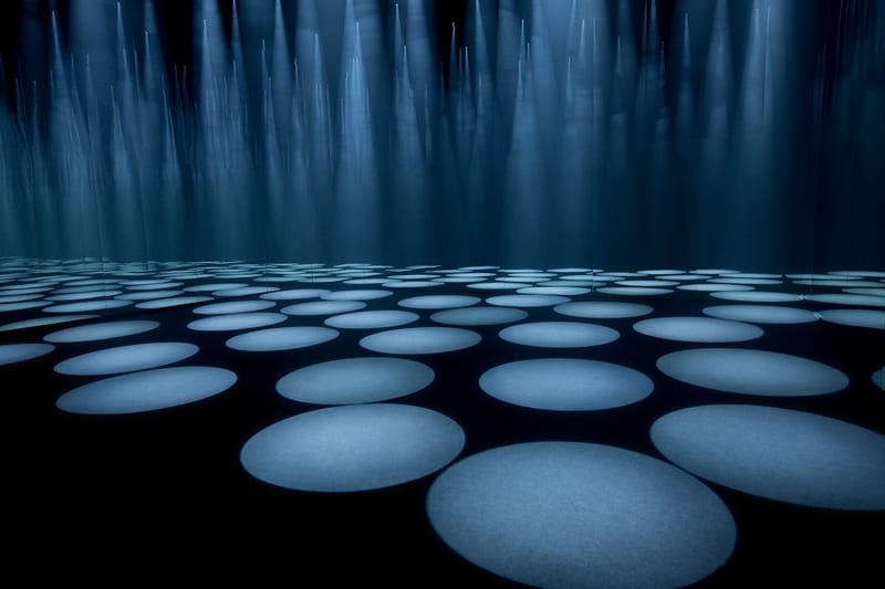 COS Built a Forest of Light in an Abandoned Milanese Theater