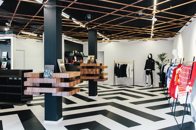 Inside Daily Paper Amsterdam Store