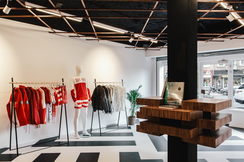 Inside Daily Paper Amsterdam Store