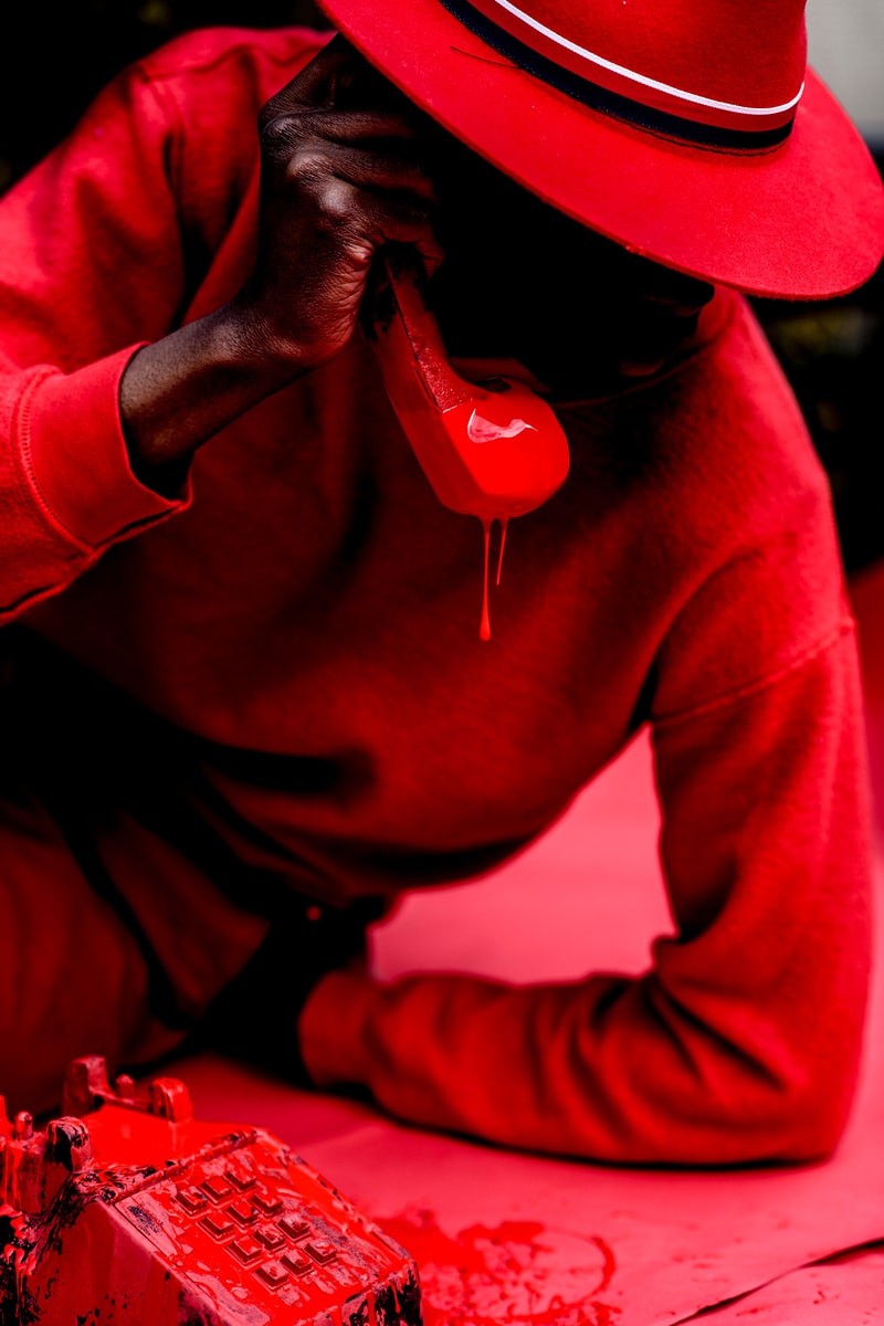 Dapper Lou "Primary" Photo Series Red