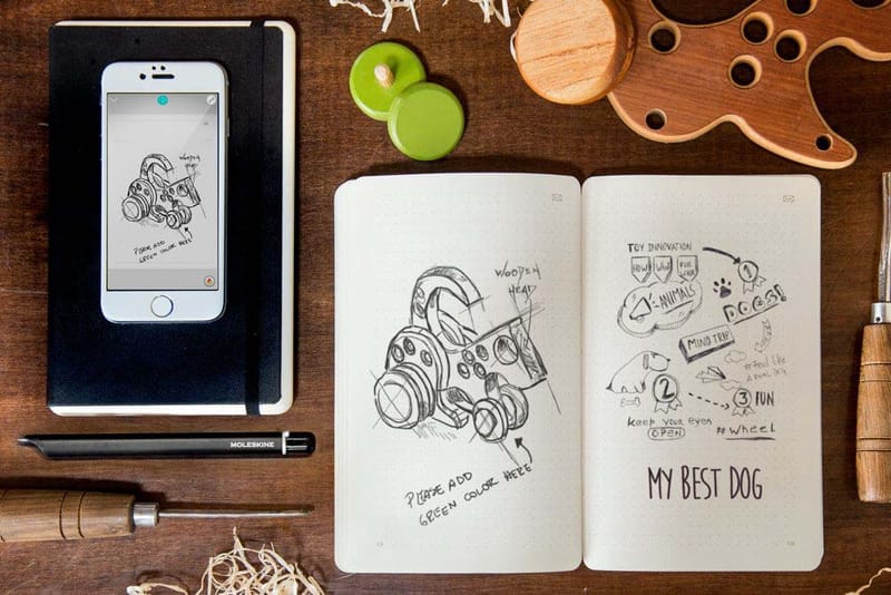 Digitize Your Notes & Sketches Instantly With Moleskine's New Smart Writing Set