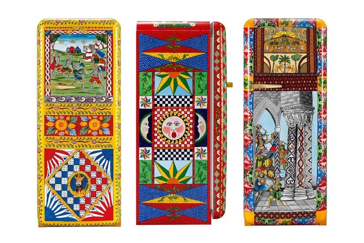 Dolce & Gabbana Commissioned 100 Outrageously Expensive Hand-Painted Smeg Fridges