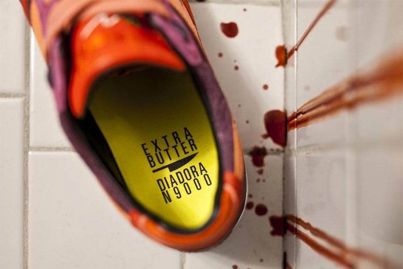 Extra Butter & Diadora Tease Their Upcoming Horror-Themed Collab