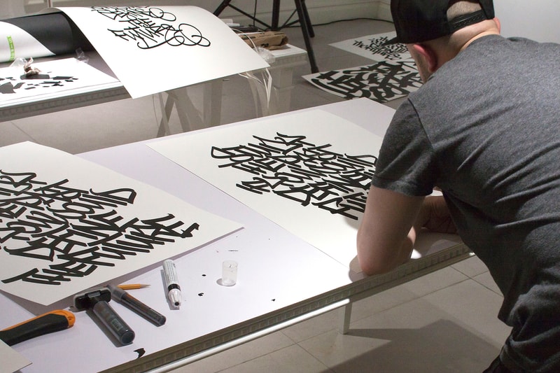 Grafitti Meets Chinese Calligraphy in FAUST and XEME Art Basel Hong Kong Show 