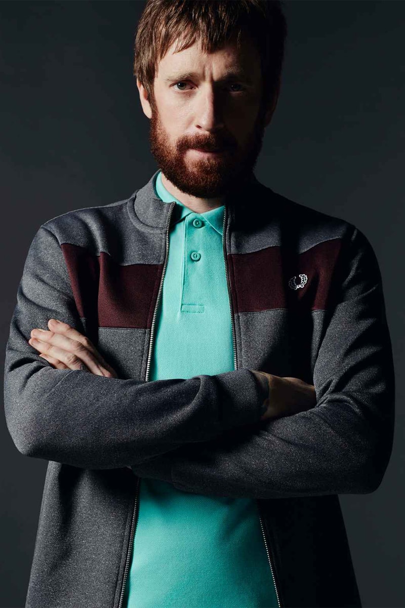 Fred Perry Teams Up With the First-Ever British Tour de France Winner, Sir Bradley Wiggins