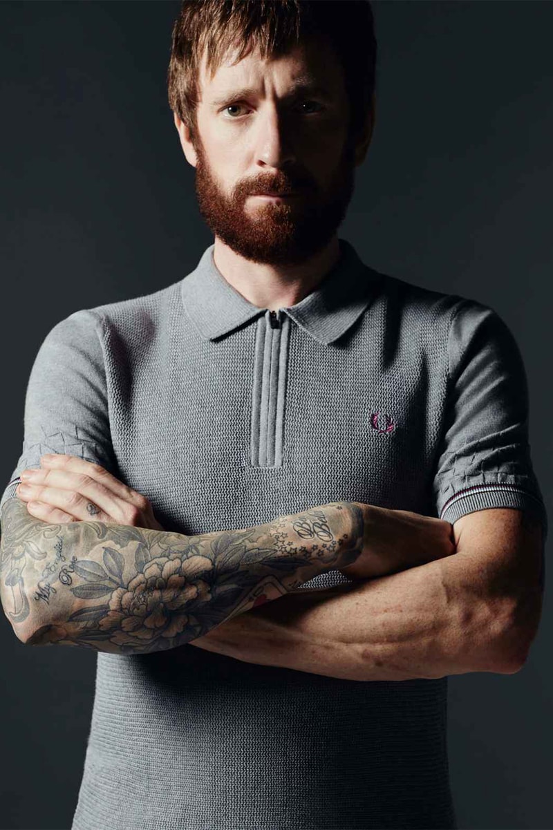 Fred Perry Teams Up With the First-Ever British Tour de France Winner, Sir Bradley Wiggins