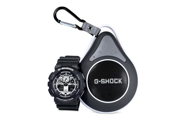 G-Shock GA100BW-1ABT Waterproof Bluetooth Speaker 