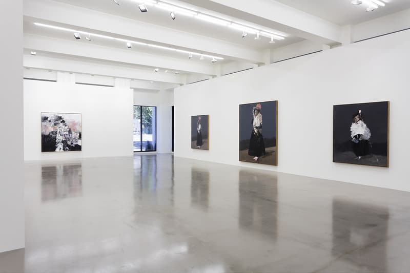 George Condo Entrance to the Void Exhibition at Sprüth Magers Gallery Los Angeles