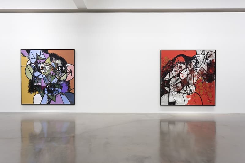 George Condo Entrance to the Void Exhibition at Sprüth Magers Gallery Los Angeles