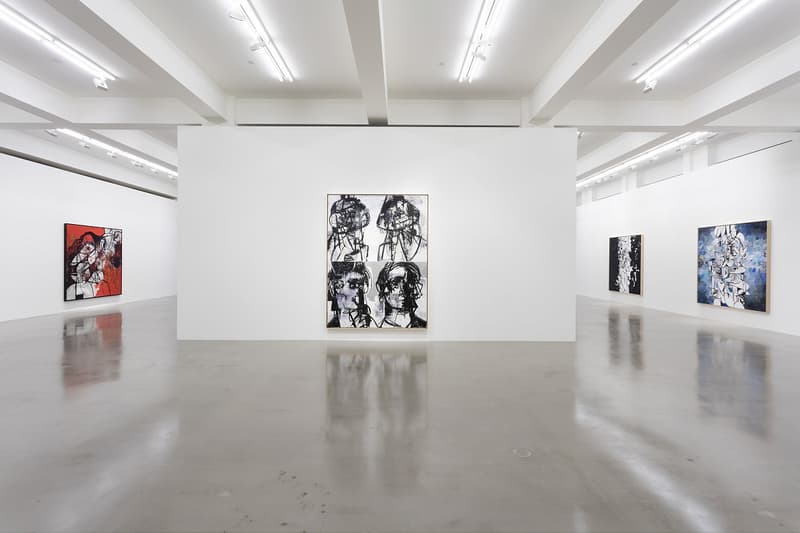 George Condo Entrance to the Void Exhibition at Sprüth Magers Gallery Los Angeles
