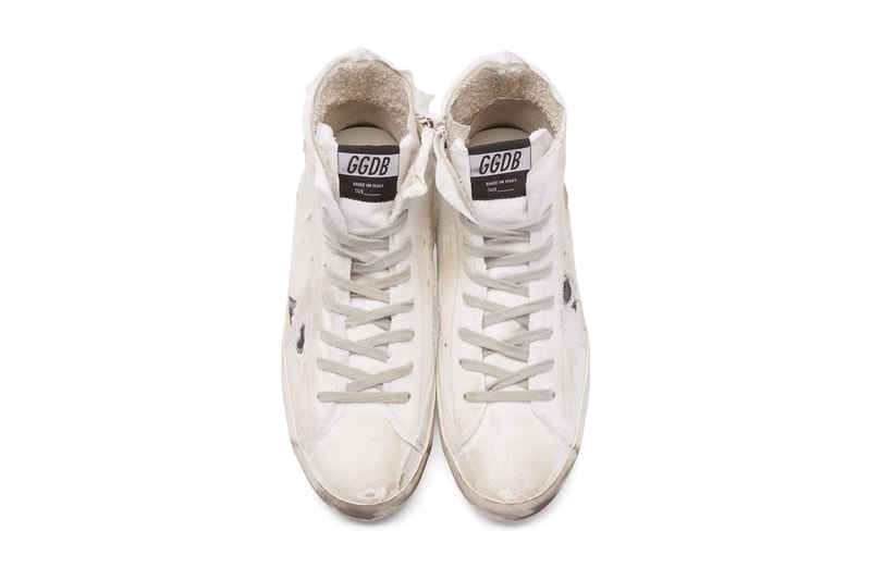 Golden Goose White Francy High-Top Sneakers