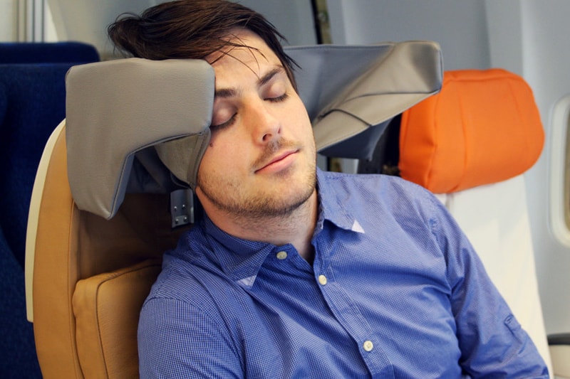 The HeadRest Could Make Flying A Little Less Hellish