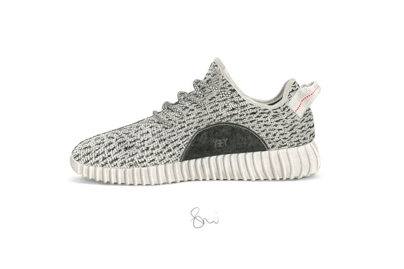 Hyperrealistic Sneaker Illustrations by Steph F. Morris
