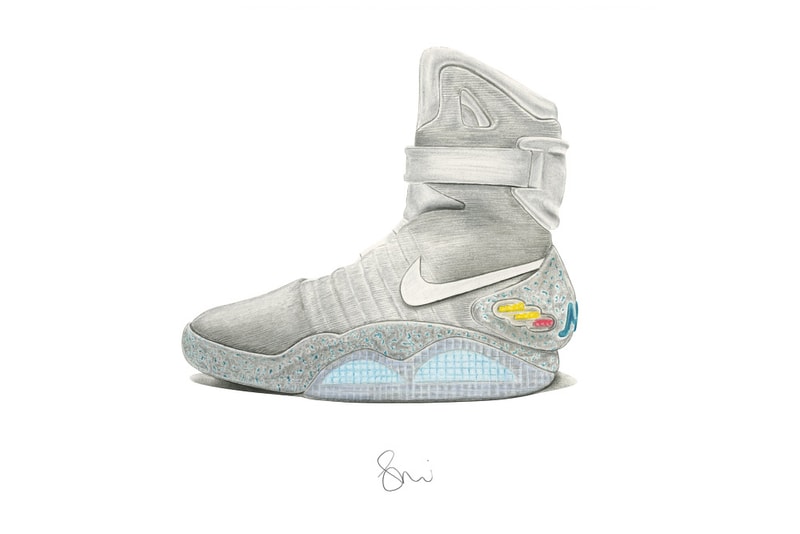 Hyperrealistic Sneaker Illustrations by Steph F. Morris