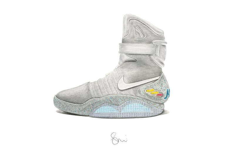 Hyperrealistic Sneaker Illustrations by Steph F. Morris