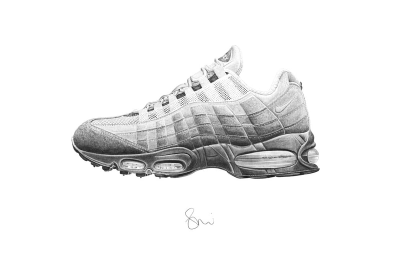 Hyperrealistic Sneaker Illustrations by Steph F. Morris
