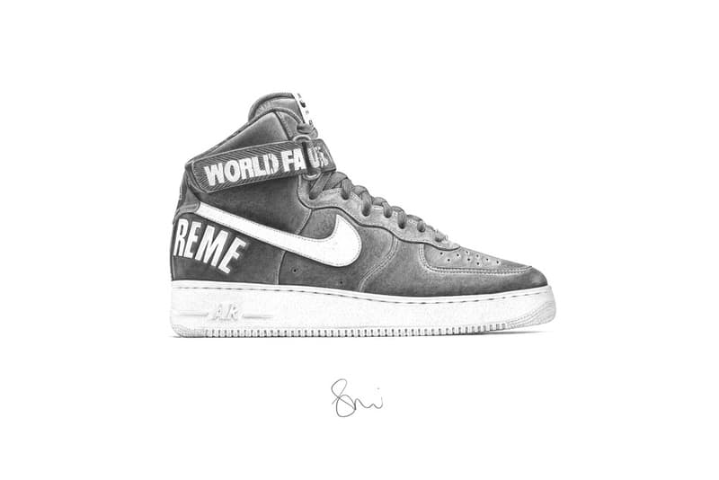 Hyperrealistic Sneaker Illustrations by Steph F. Morris