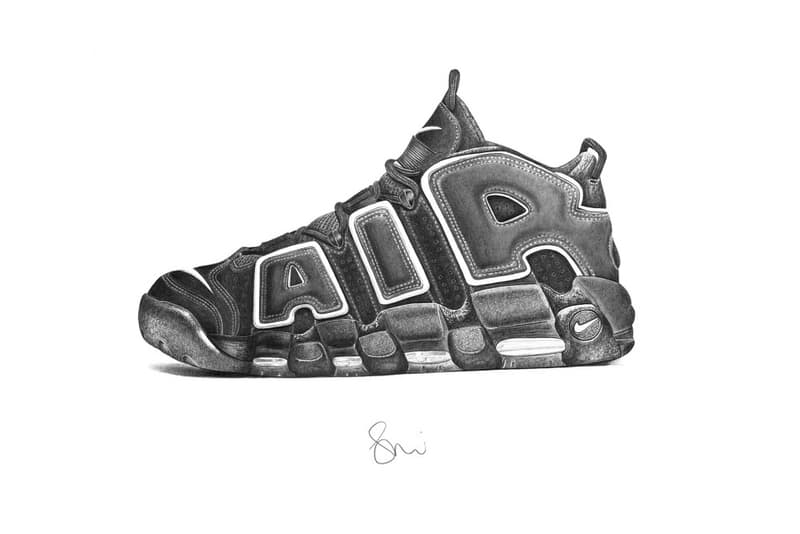 Hyperrealistic Sneaker Illustrations by Steph F. Morris