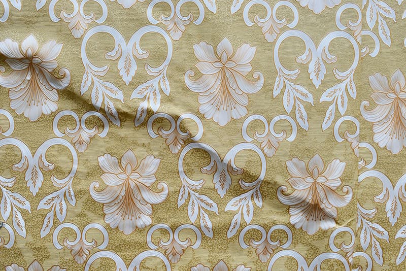 Ian Strange Zloty Exhibition Wraps Gold Wallpaper Around Historic Polish Building
