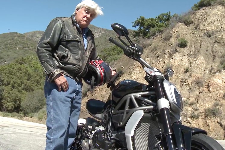 Jay Leno Takes off on the 2016 Ducati XDiavel S