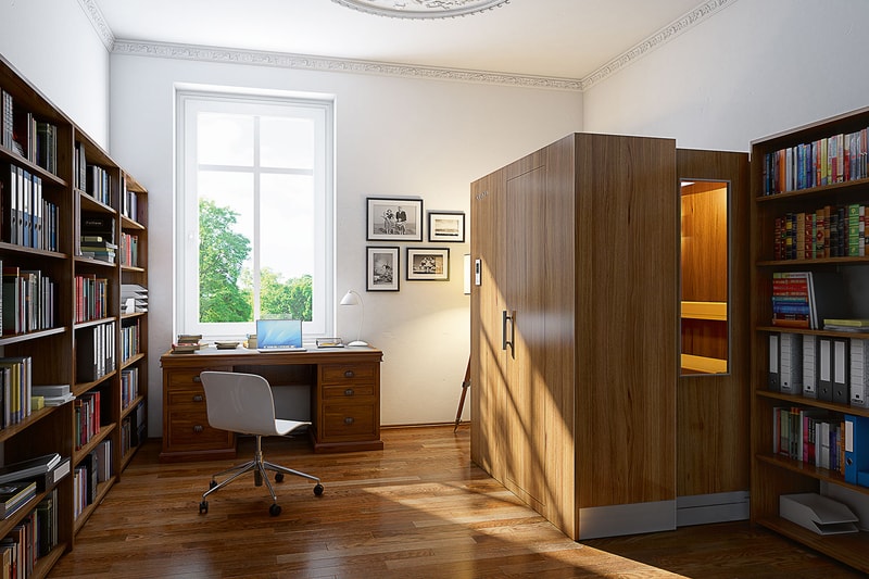 KLAFS Collapsible Sauna Room