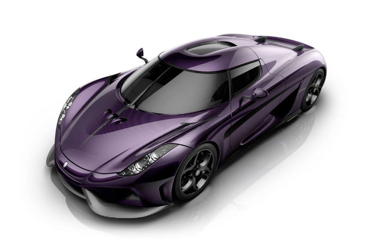 Koenigsegg Decks out the Regera in Purple for a Tribute to Prince