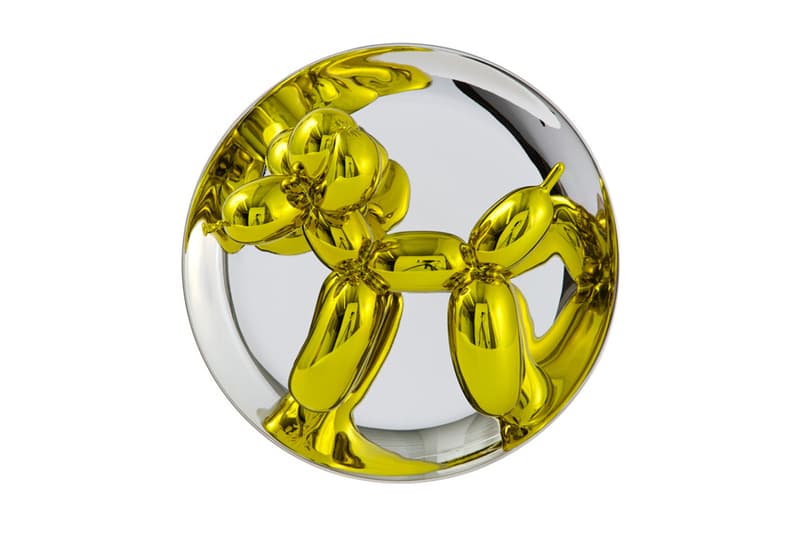 Jeff Koons Balloon Dog Plate